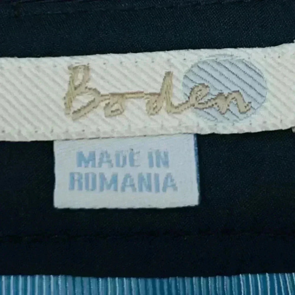 Boden Women's Size 6 Blue Floral Embroidered Pencil Skirt Knee Length - Picture 6 of 8